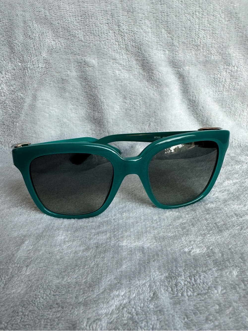 Ferragamo Green Sunglasses SF782S Italy Designer Gancini Logo